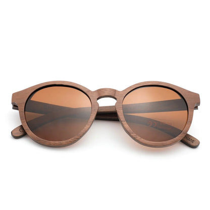 Chelsea Sunglasses - Brown Wood