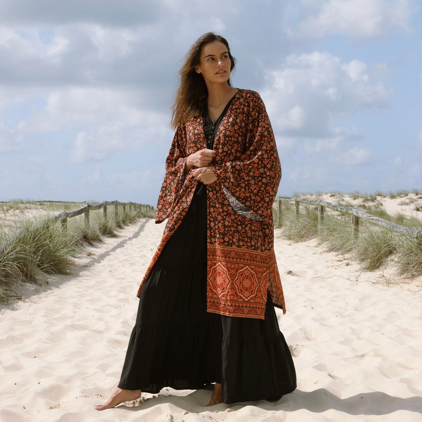 Desert Bloom Kimono