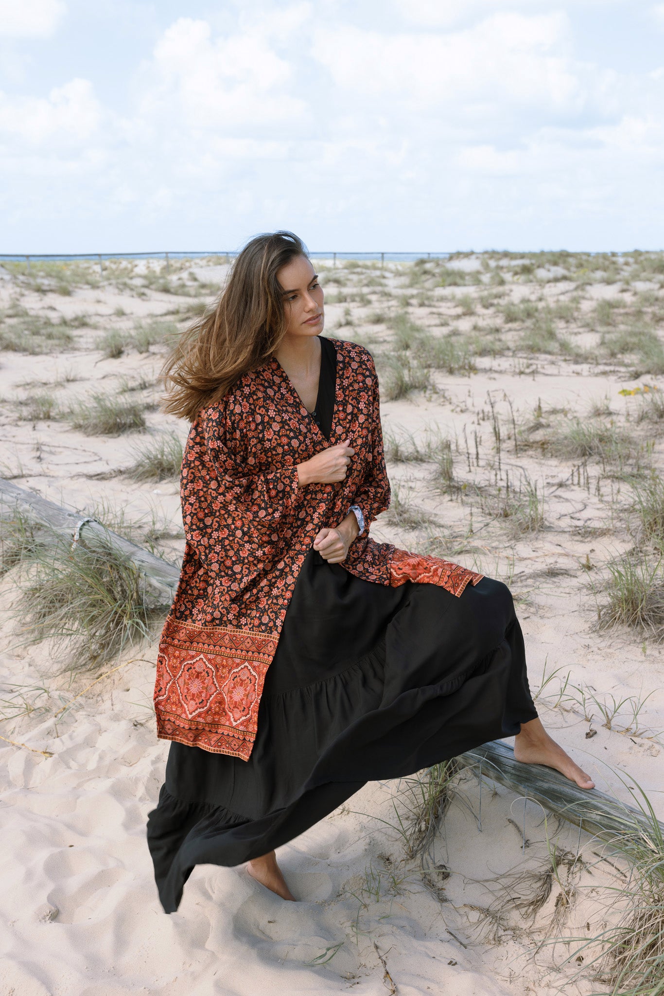 Desert Bloom Kimono