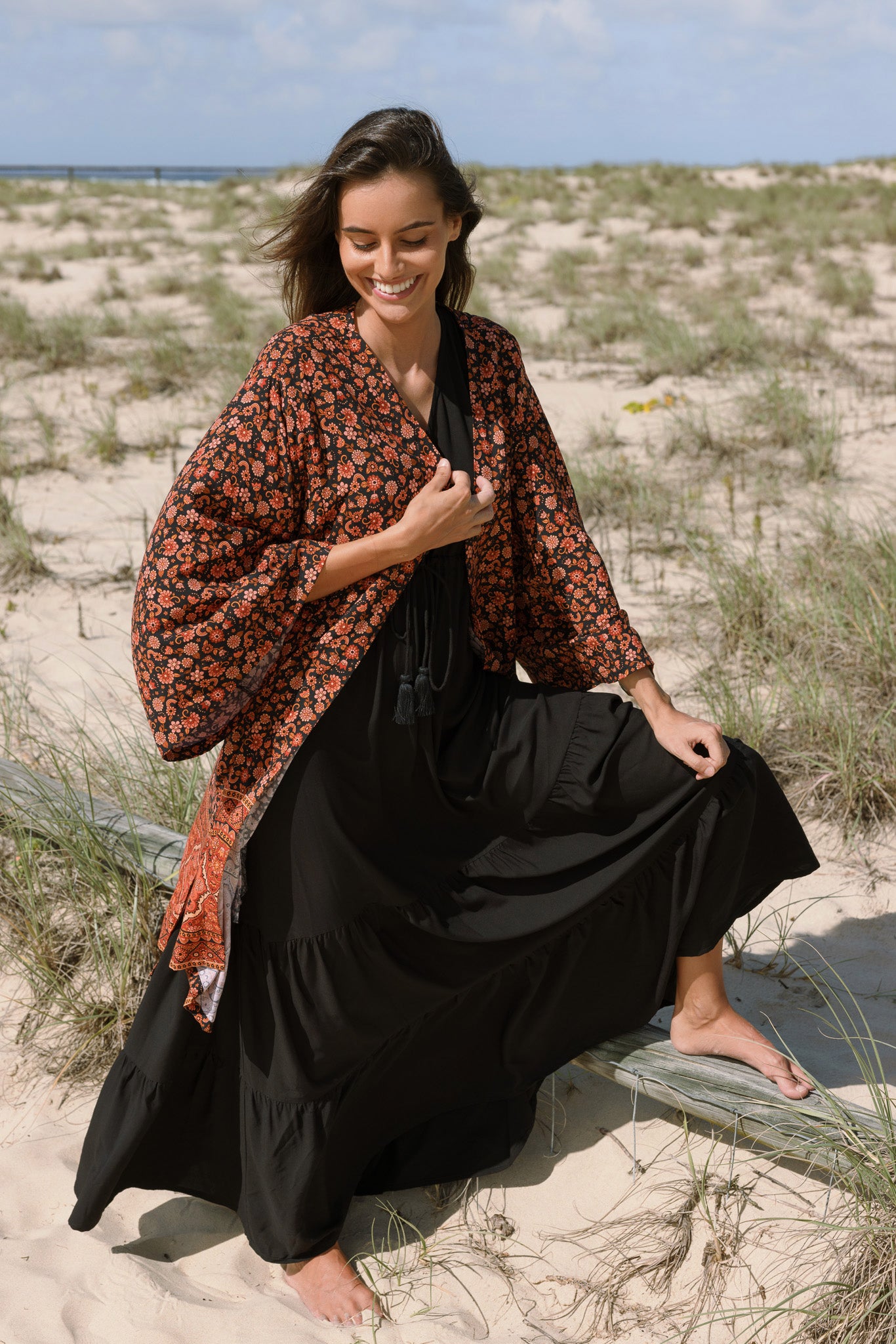 Desert Bloom Kimono