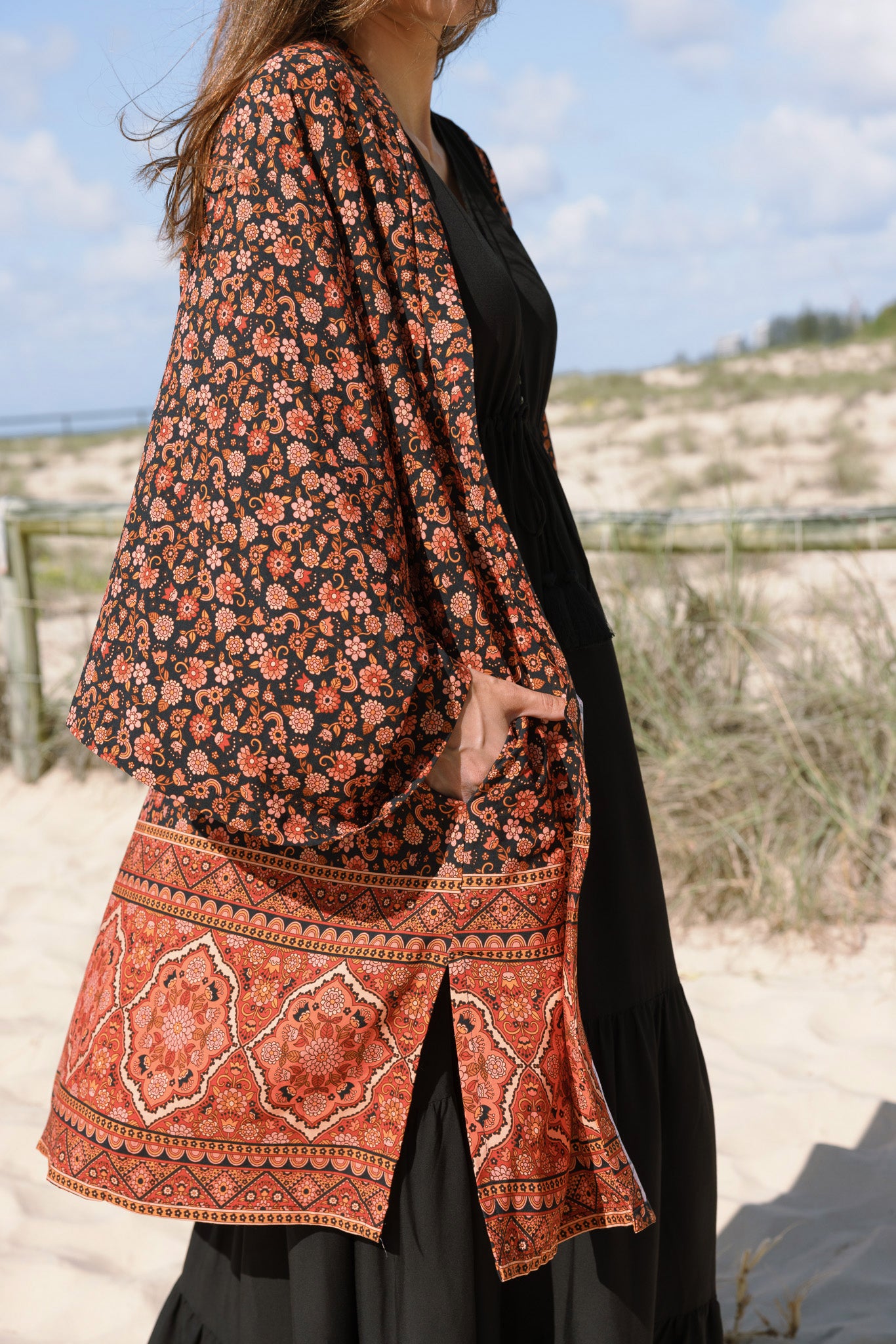 Desert Bloom Kimono