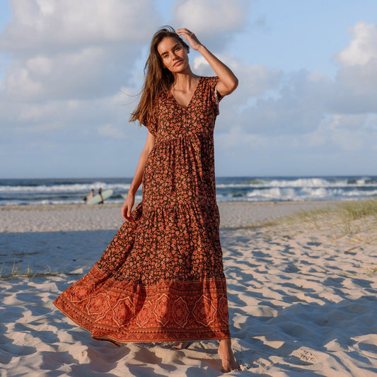 Wanderlust Maxi Dress Desert Bloom