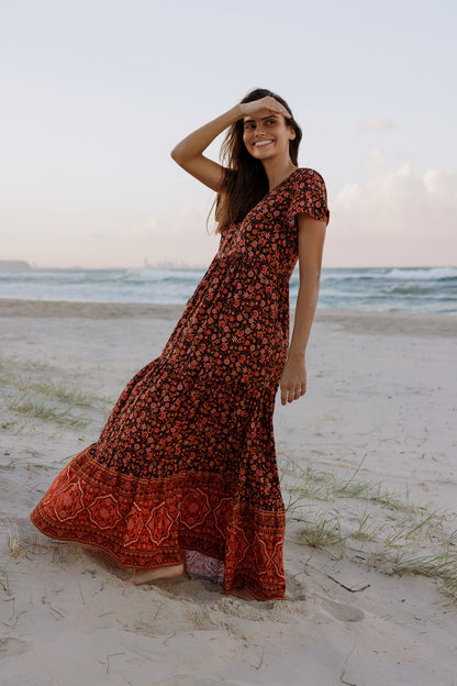 Wanderlust Maxi Dress Desert Bloom