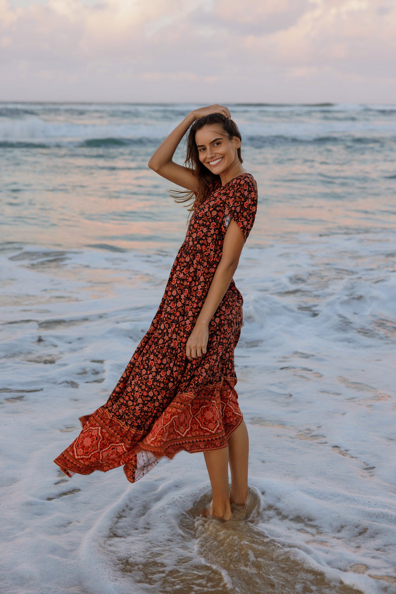 Wanderlust Maxi Dress Desert Bloom