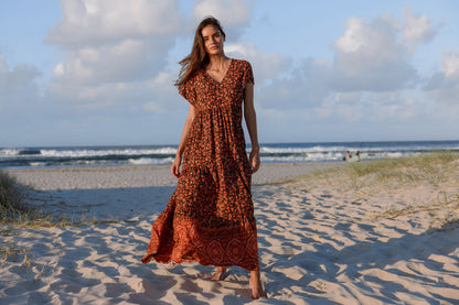 Wanderlust Maxi Dress Desert Bloom