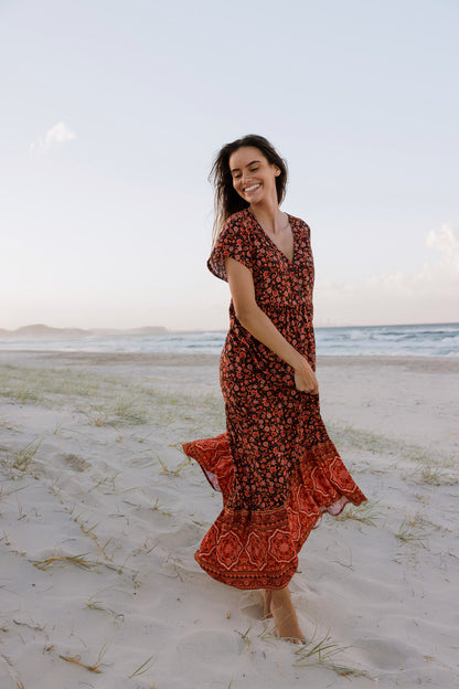 Wanderlust Maxi Dress Desert Bloom