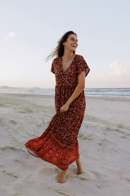 Wanderlust Maxi Dress Desert Bloom