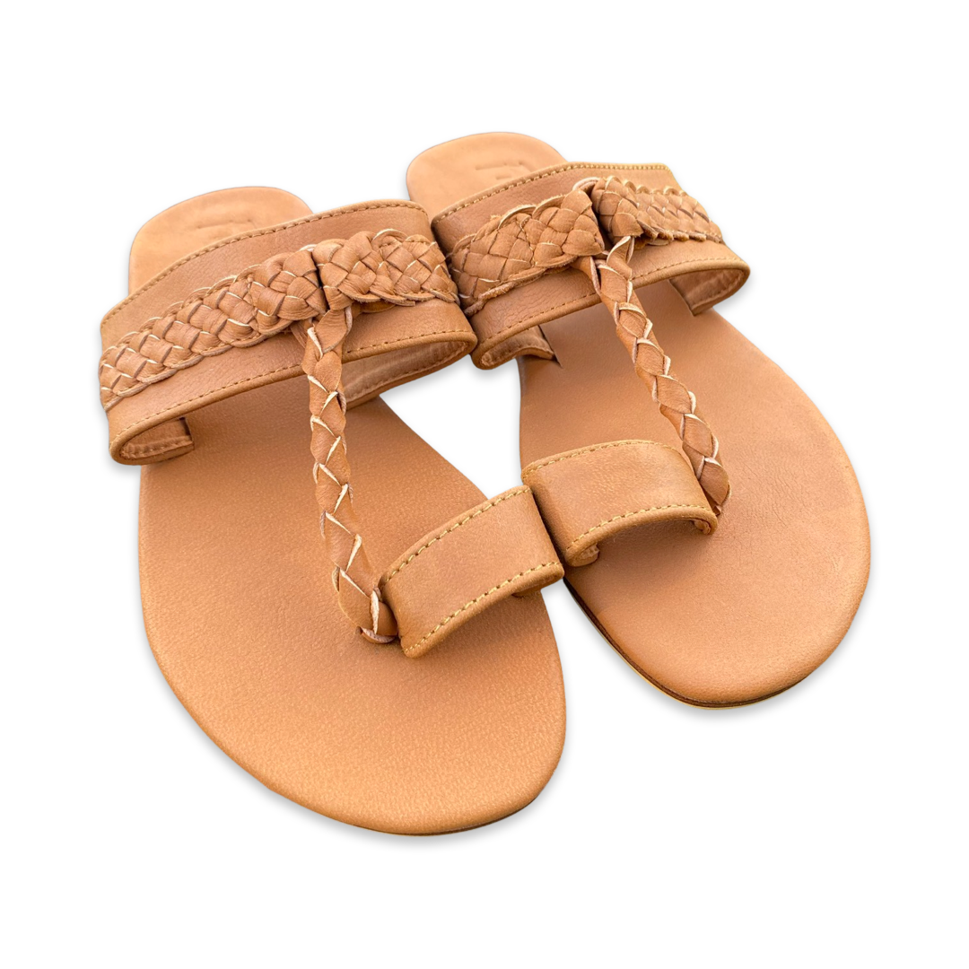 Leather Sandals - Kolhapuri Chappal - Trendy South Asian Footwear – TRENDZ  & TRADITIONZ BOUTIQUE