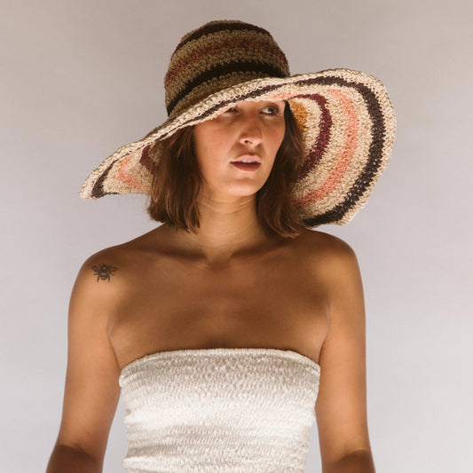 Janis Wide Brim Hat - Samba