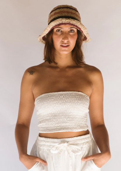 Peggie Hemp Bucket Hat - Samba