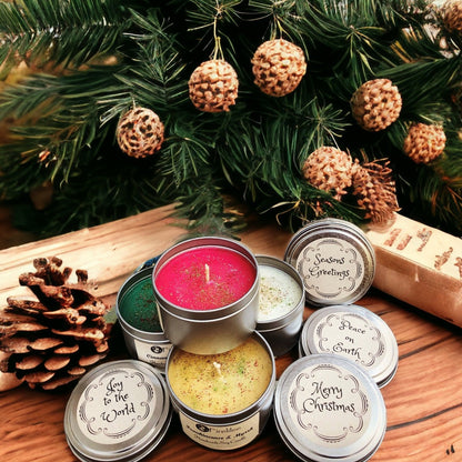 Travel Tin Candles | Christmas Range