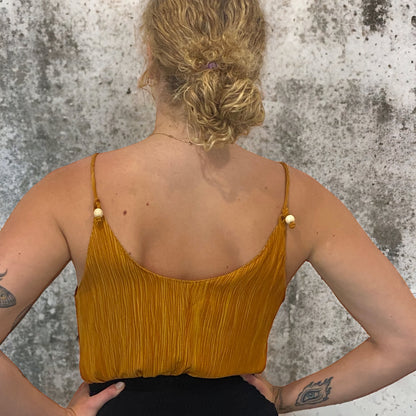 Mindi Top - Mustard