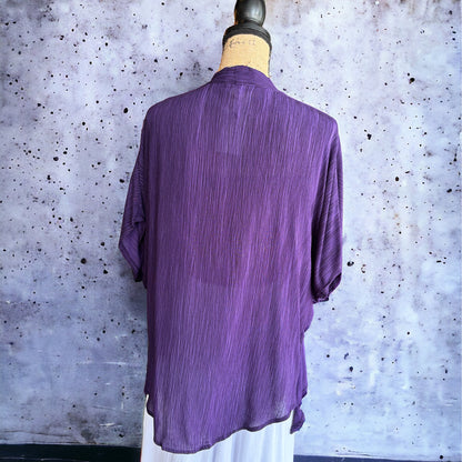 Free Size Cape - Purple