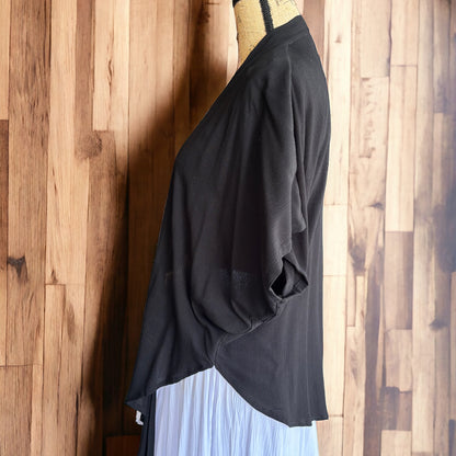 Free Size Cape - Black