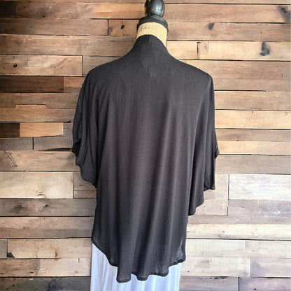 Free Size Cape - Black