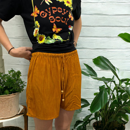 Mindi Shorts - Mustard