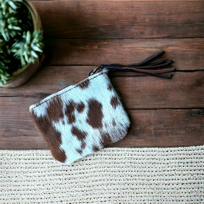 Cowhide Coin Purse