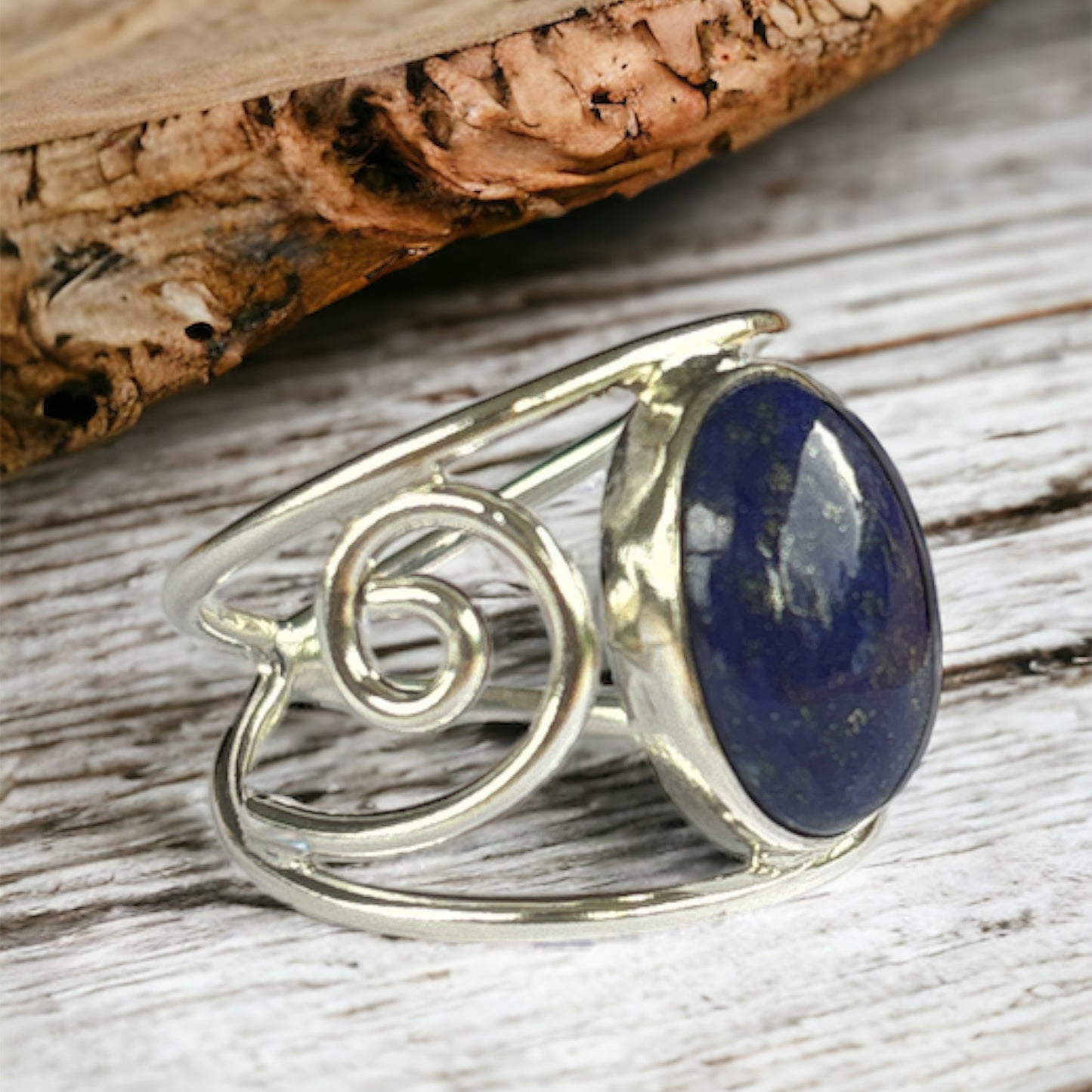 Lapis Lazuli Sterling Silver Ring