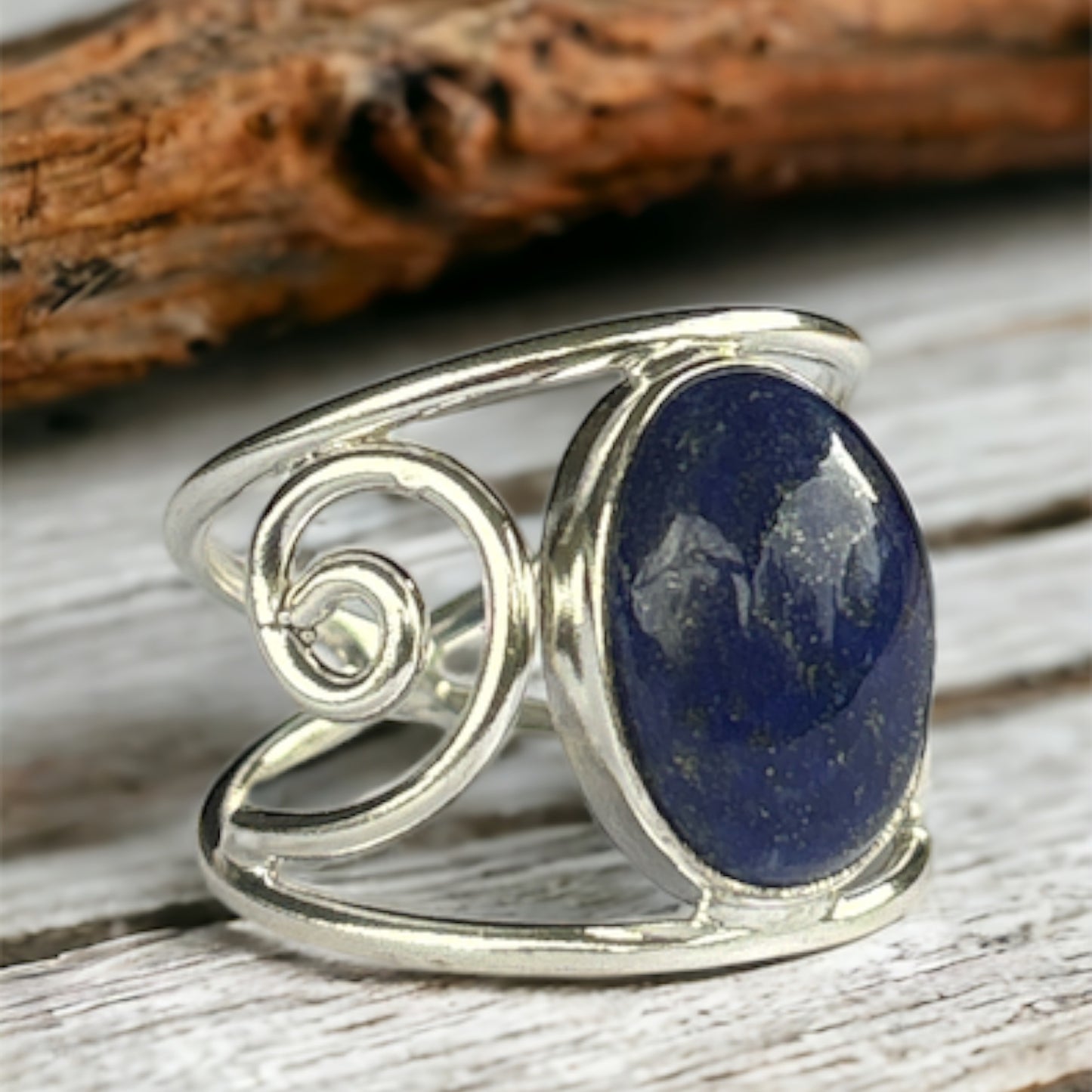 Lapis Lazuli Sterling Silver Ring