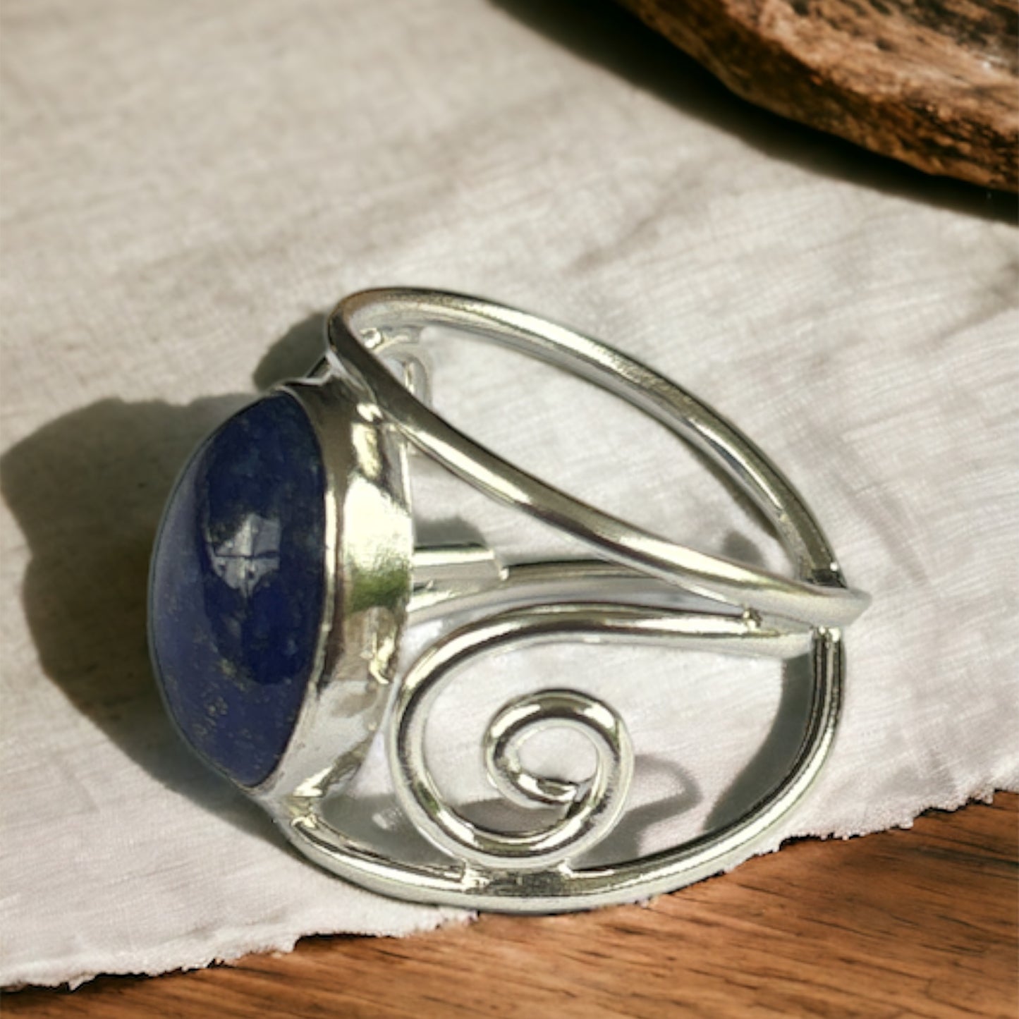 Lapis Lazuli Sterling Silver Ring