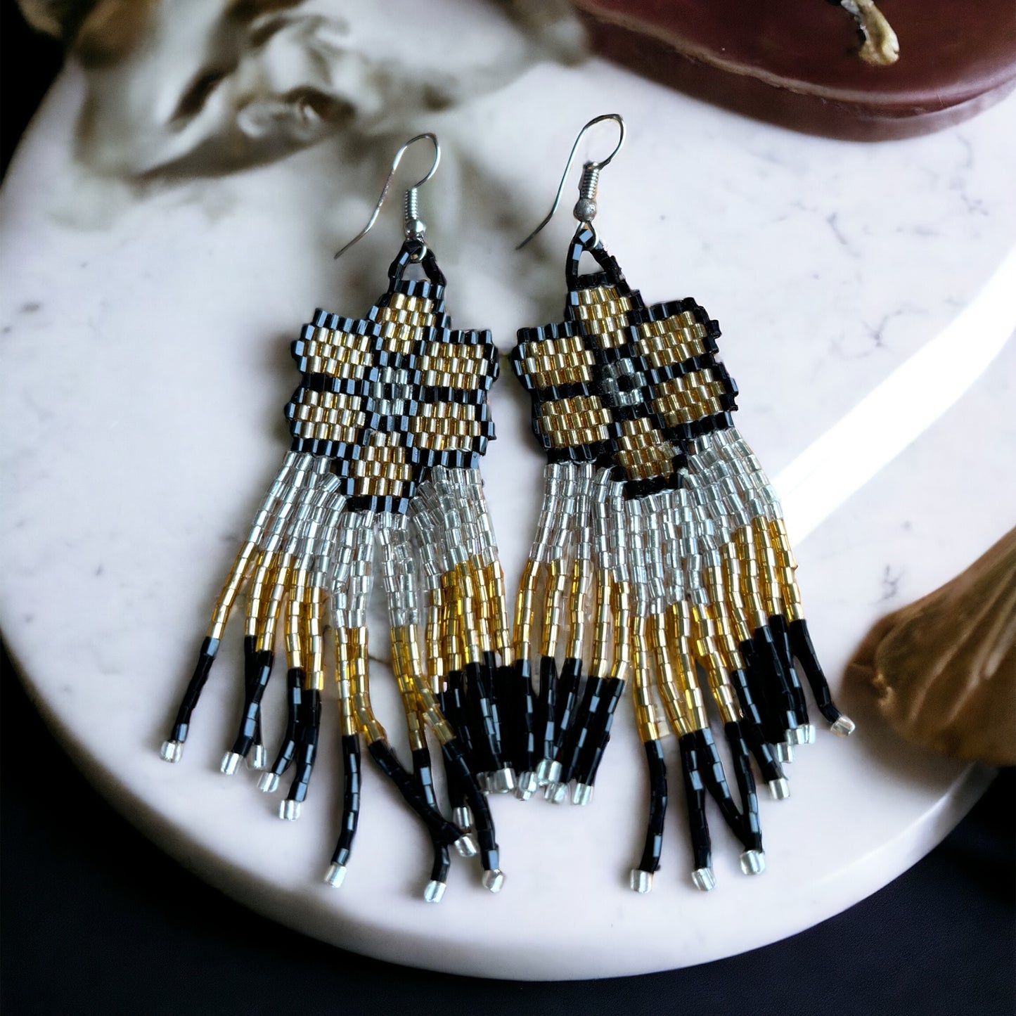 Oshun Beaded Earrings