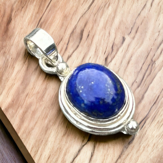 Lapis Lazuli Oval Pendant