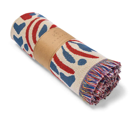 A DAY IN THE LIFE Woven Picnic Rug/Throw
