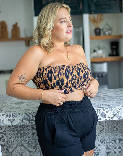 Bandeau Top - Leopard