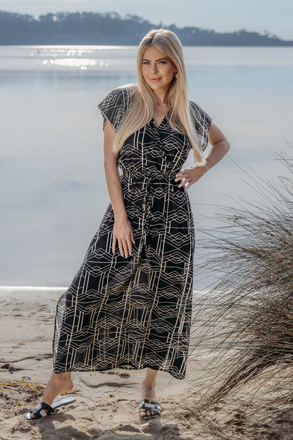 Jedda Cotton Maxi Dress