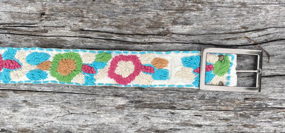 Dolly Embroidered Belt