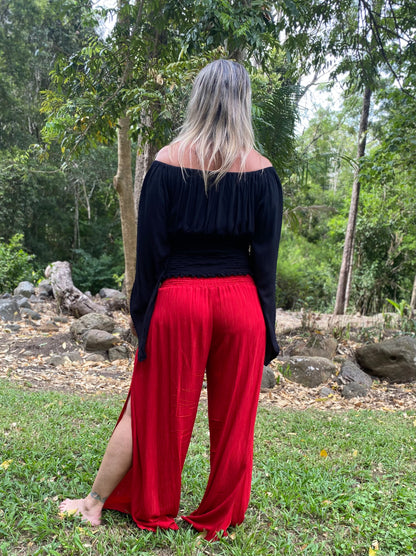 Jasmyn Pant - Ruby Red