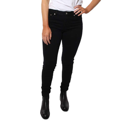 Sophie Mid Rise Skinny Jeans - Black