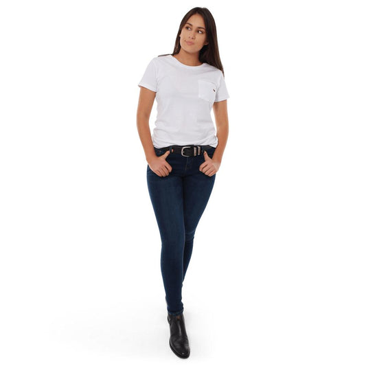 Sophie Mid Rise Skinny Jeans - Classic Blue